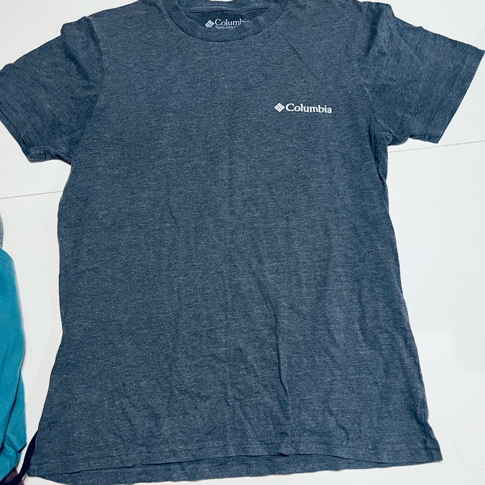 Columbia Charcoal Crewneck Tee